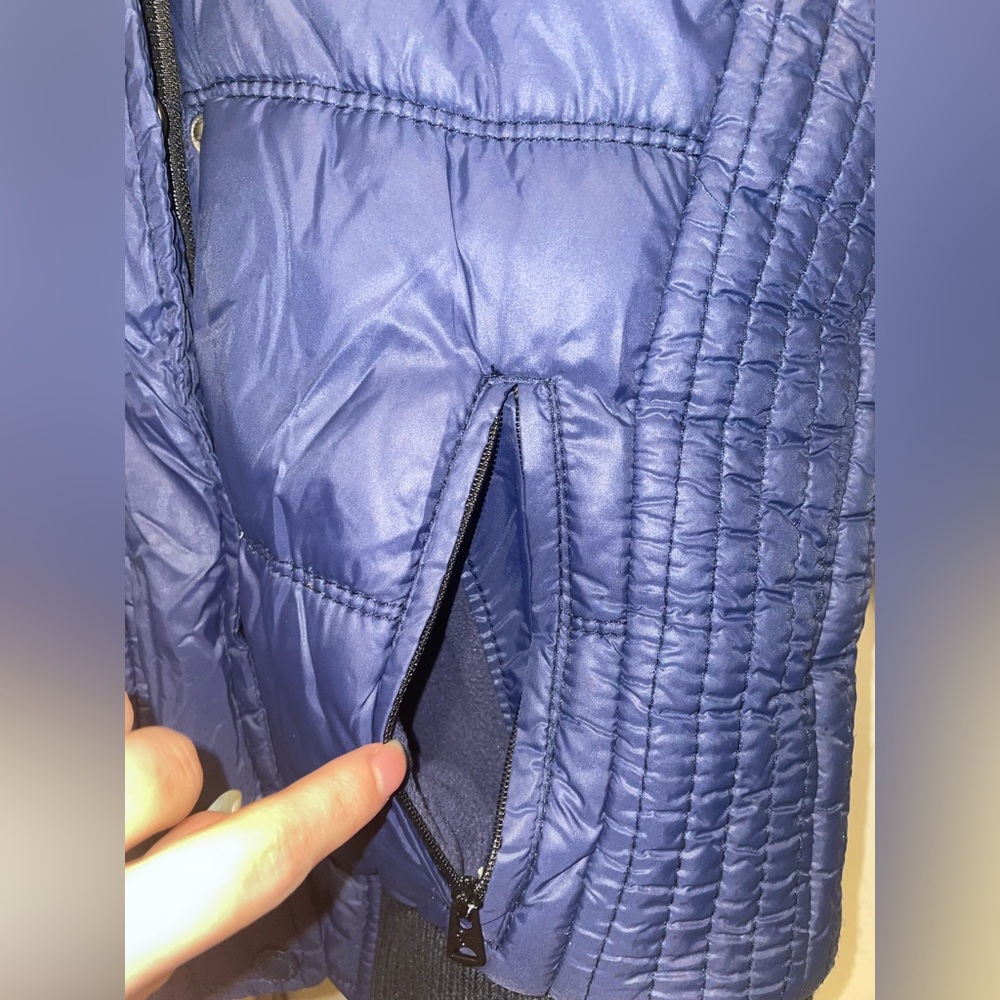 American Eagle Navy Jacket Medium - image 5